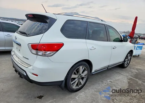 2014 Nissan Pathfinder S из США, поврежденный, VIN 5N1AR2MN0EC700341